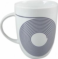Kaffeebecher KC103 355 ml aus Porzellan in weiß