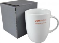 Kaffeebecher KC103 355 ml aus Porzellan in weiß