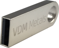 USB Stick 2.0 / 8 GB - USB 050 made of zinc alloy, matt