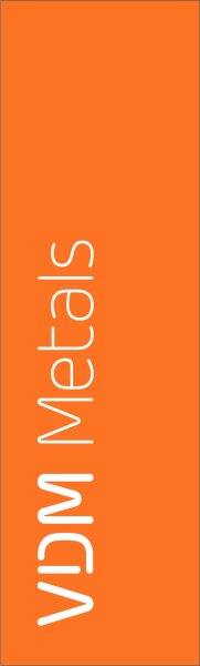 Fahne im Hochformat ca. 120 x 400 cm orange