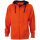Mens Hoody orange Größe XL