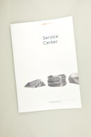 Broschüre Service Center Englisch
