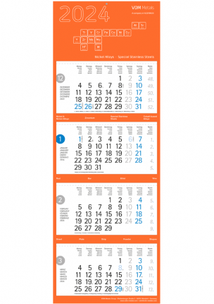 VDM Annual Calendar 2024