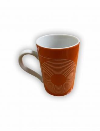 Kaffeebecher KC3 aus Porzellan in weiß