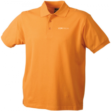 Mens Classic Polo orange