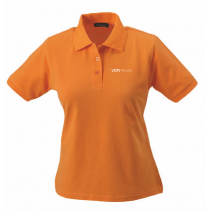 Classic Polo Ladies orange