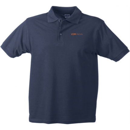 Polohemd Herren navy